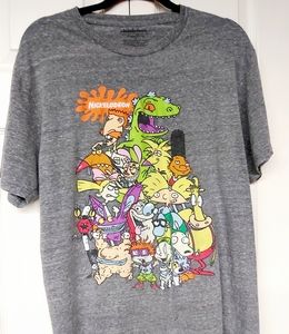 😁 Classic Nickelodeon Heathered Character Tee 😁